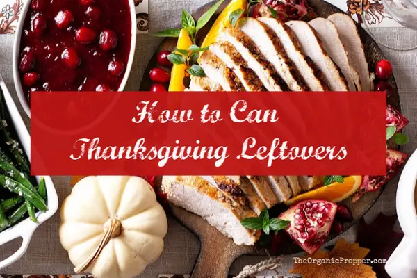 How To Can Thanksgiving Leftovers