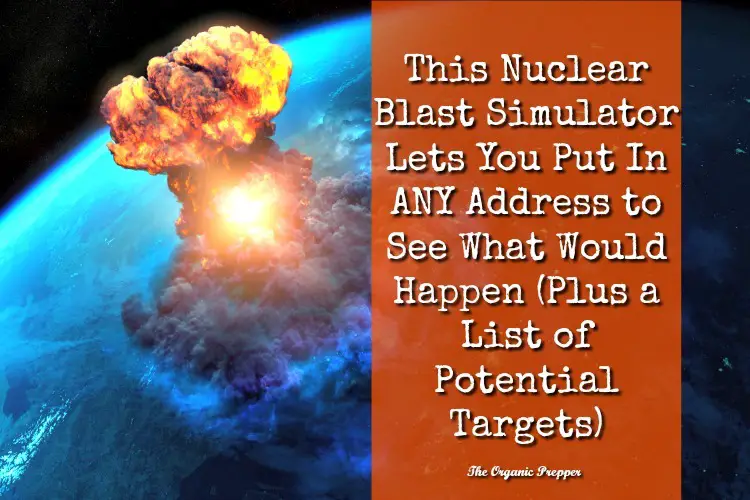 Nuclear Strike Simulator And A List Of Potential Targets - The Organic ...