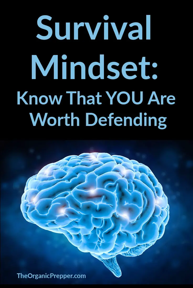 Survival Mindset: Know That YOU Are Worth Defending