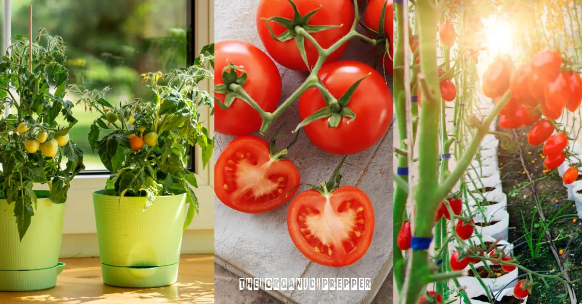 How To Grow Tomatoes Indoors The Organic Prepper