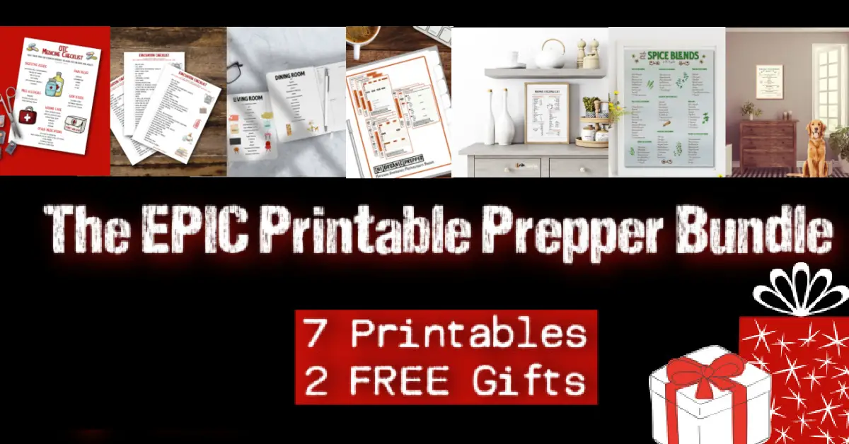 The OP FUNDRAISER: Get The EPIC Prepper Printable Bundle – Survival ...